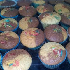 A picture of Cup cakes #chocolatebakingcontest.