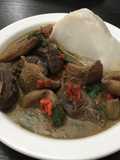 Peppersoup with agidi