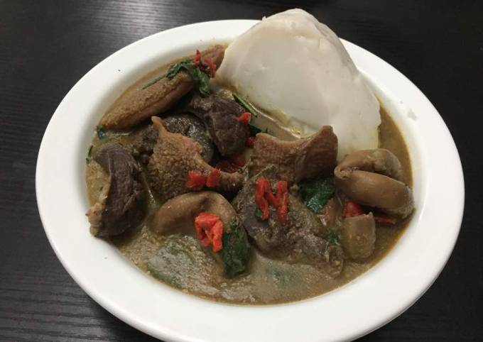 Peppersoup with agidi Recipe by Udoka Anyanwu - Cookpad