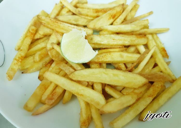 Easy Way to Prepare Appetizing French Fries