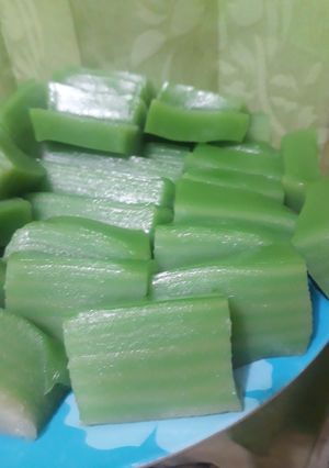 Foto resep Lapis sagu pandan
