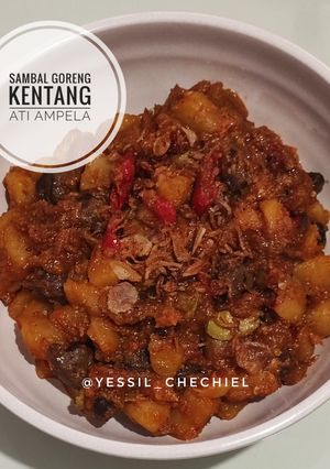 Foto resep Sambal Goreng Kentang Ati Ampela (No Santan)