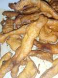 Potatoes peel snacks