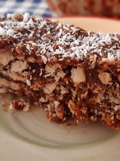 Una foto de Turrón alemán o de avena 🧈🍫