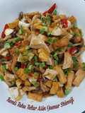 Tumis Tahu Telur Asin Jamur Shimeji