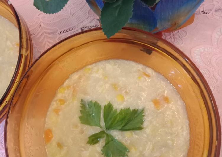 Sup Krim Jagung tanpa Maizena