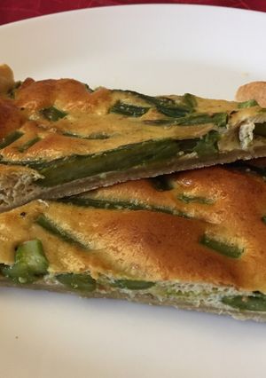 Une photo de Tarte aux asperges