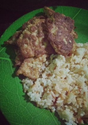 Foto resep Omelet Abon Tahu