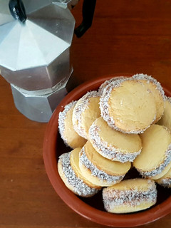 Una foto de Alfajores de Maizena