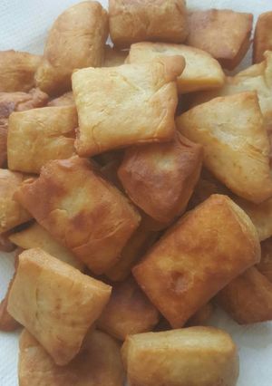 صورة لوصفة عجينة خبز "مقصقص"