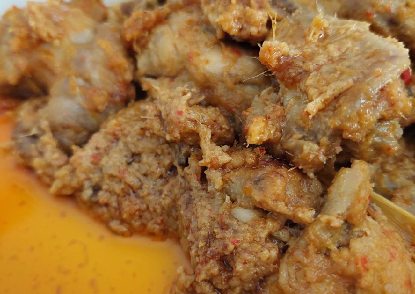 Rendang ayam simple