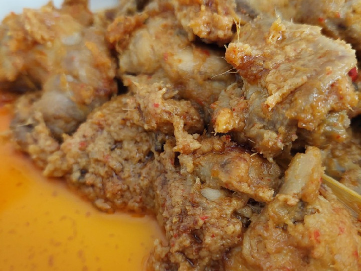 Cara Membuat Rendang ayam simple Menu Enak