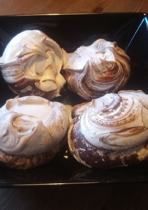 Nutellás habcsók recept fotója