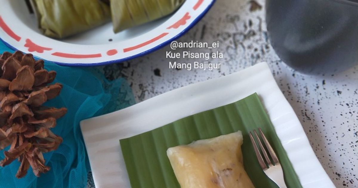 Kue Pisang Tukang Bajigur