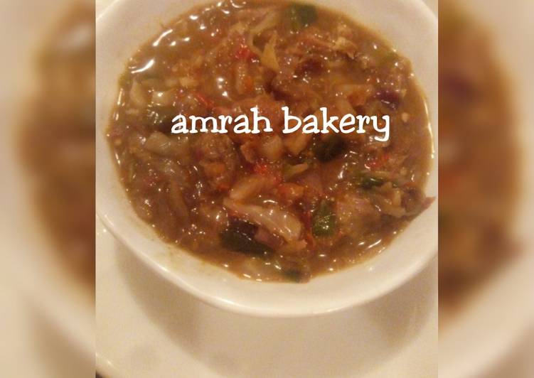 Steps to Make Awsome Onion souce Cooking Basics for Newbies