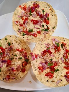 मसाला पापड़ (masala papad recipe in Hindi) रेसिपी मुख्य फोटो