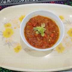 A picture of Lemon tomato sauce.