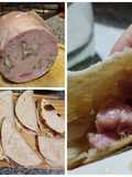 Tortillitas rellenas con mortadela con nuez (Las Dinas)