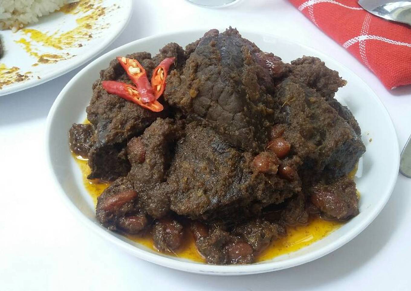 Cara Gampang Membuat Randang paru/rendang
paru #postingrame2_masakanbersantan, Lezat Sekali