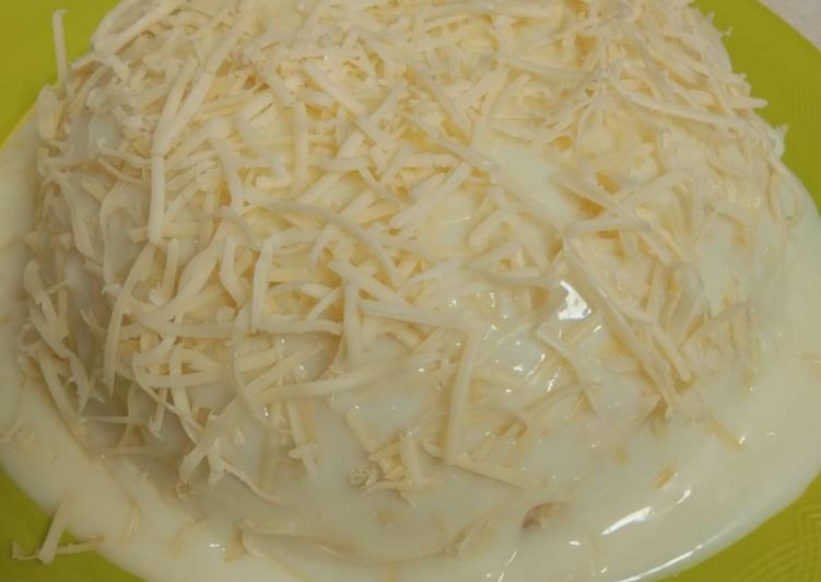 Puding maizena vla keju