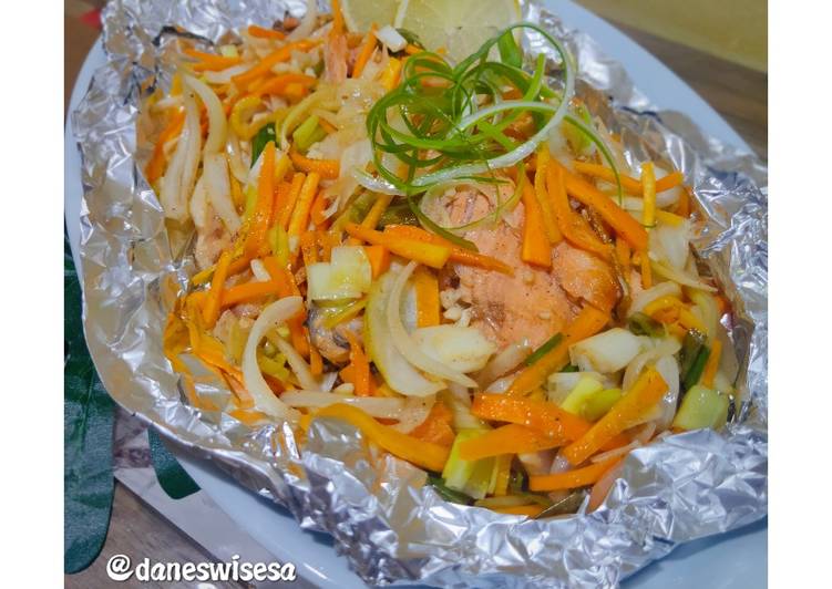 Masakan Unik Steamed Salmon Paling Enak