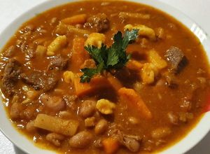 Babgulyás (bográcsban) recept fotója