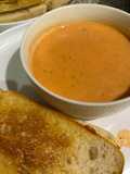 Roasted Tomato Soup with Boursin