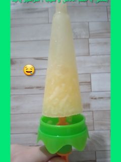 عکسی از دستور 🍁بستنی یخی آناناس و سیب🍁