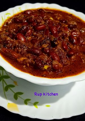 পাঞ্জাবি স্টাইলে রাজমা মাশালা (punjabi style rajma masala recipe in Bengali) রেসিপির প্রধান ছবি
