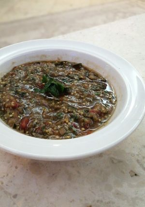 صورة لوصفة سلطة الباذنجان البارد من ايدي😋