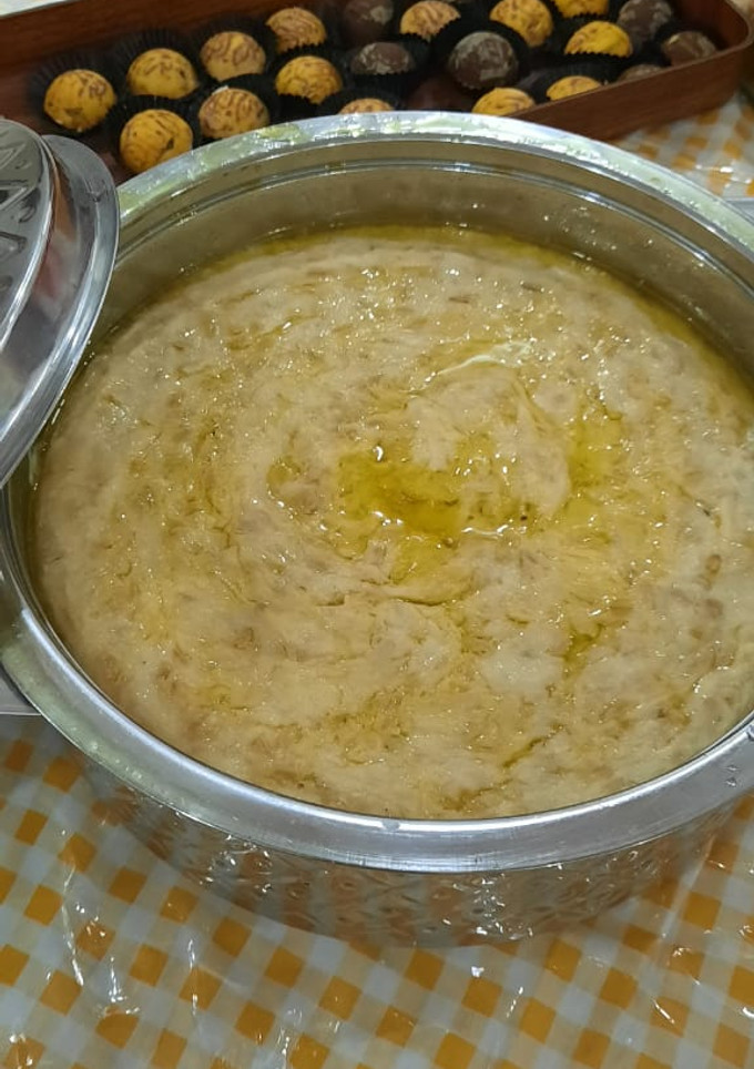 صورة لوصفة هريس دجاج اماراتي 😋 بقدر الضغط