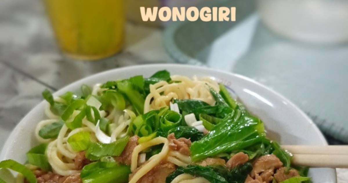 Resep Mie Ayam Paling Praktis dan Simple