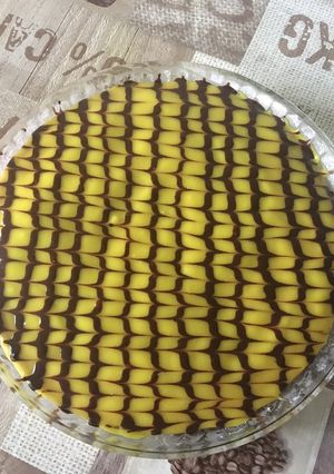 صورة لوصفة كيكة بفلون الفاني