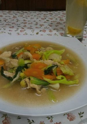 Foto resep Capcay kuah kental rasa gak kalah sama sol*ria 😅 enak banget