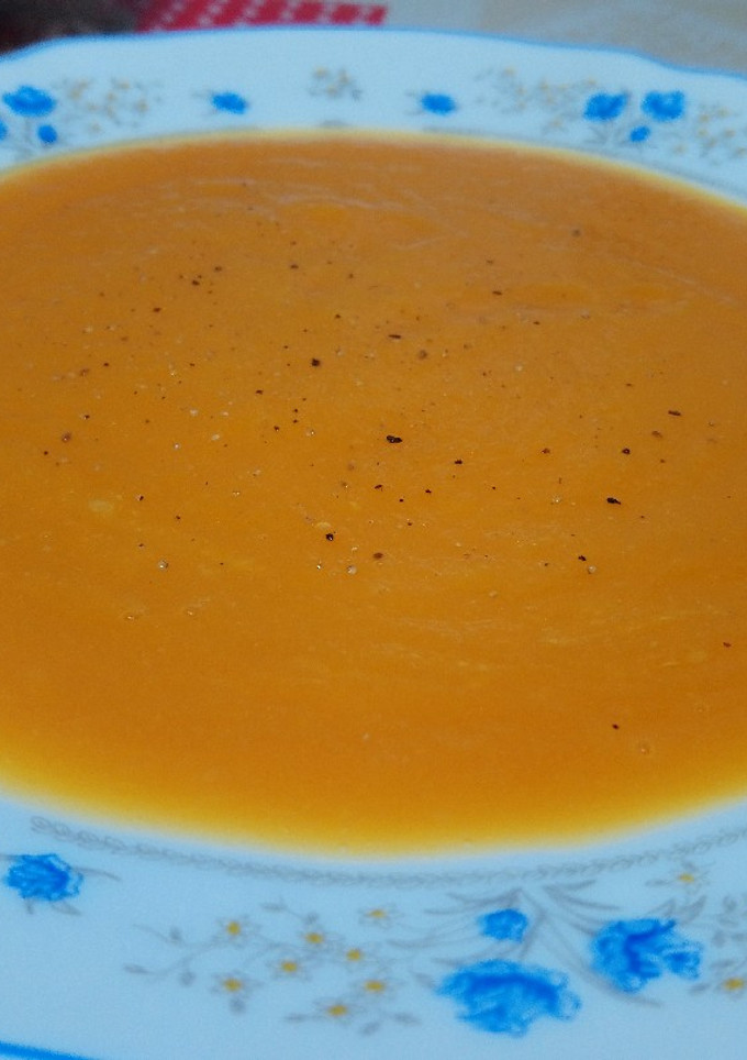 Una foto de Crema de calabaza