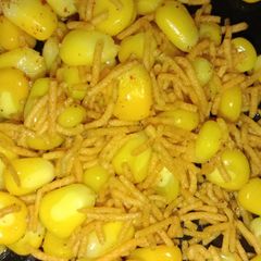 A picture of Sweet Corn bhujia Chat.