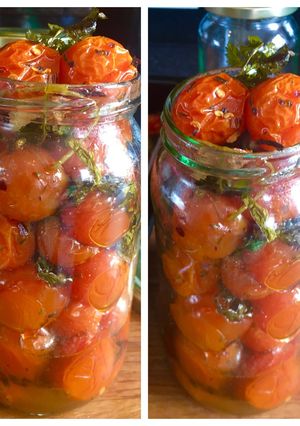 A picture of Cherry Tomato Confit.