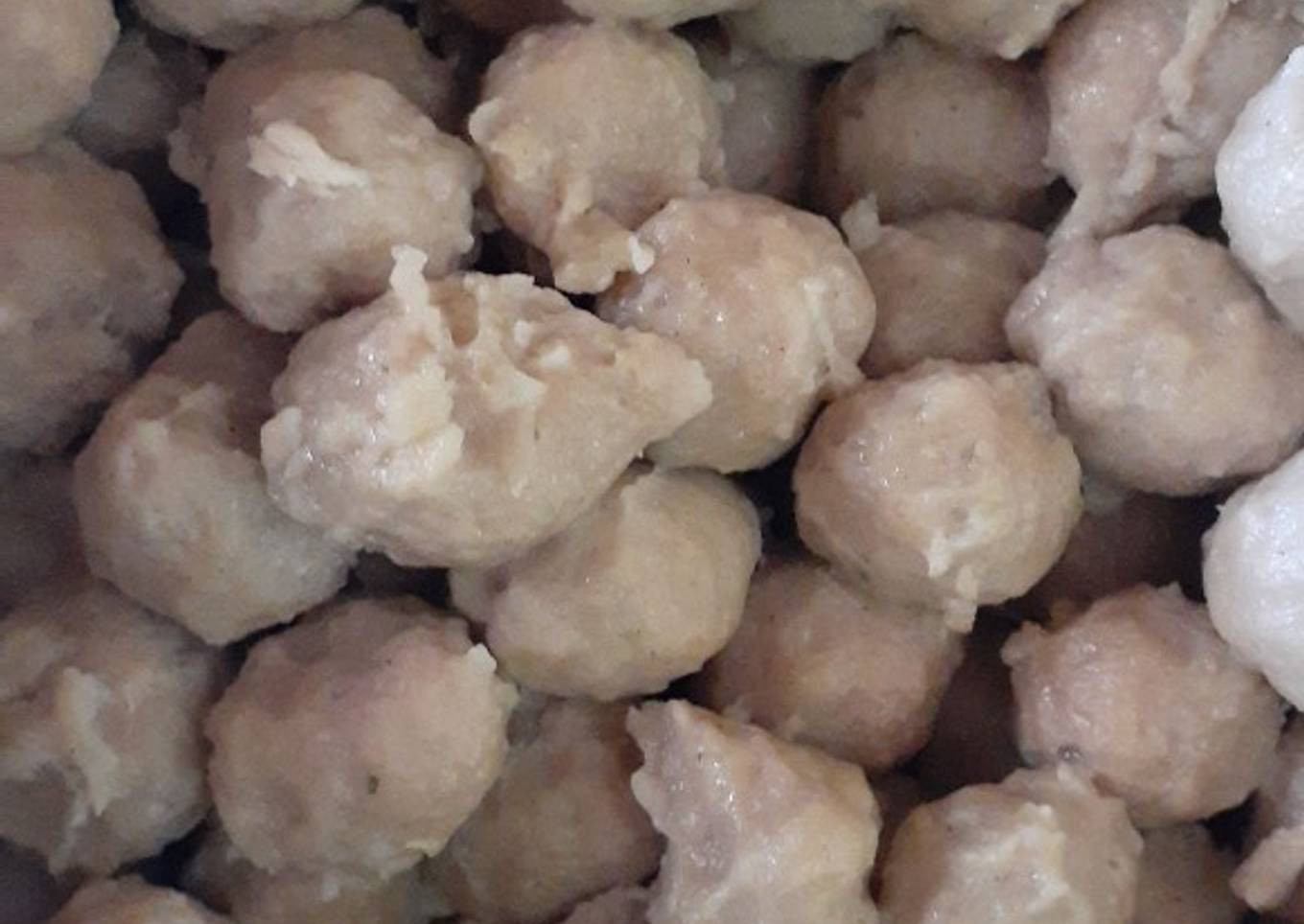 Bakso pentol daging sapi kres kres