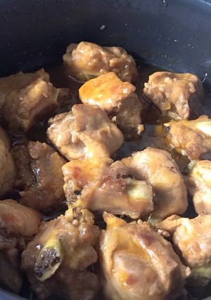 Hình của món Sườn non chua ngọt kiểu Bắc.