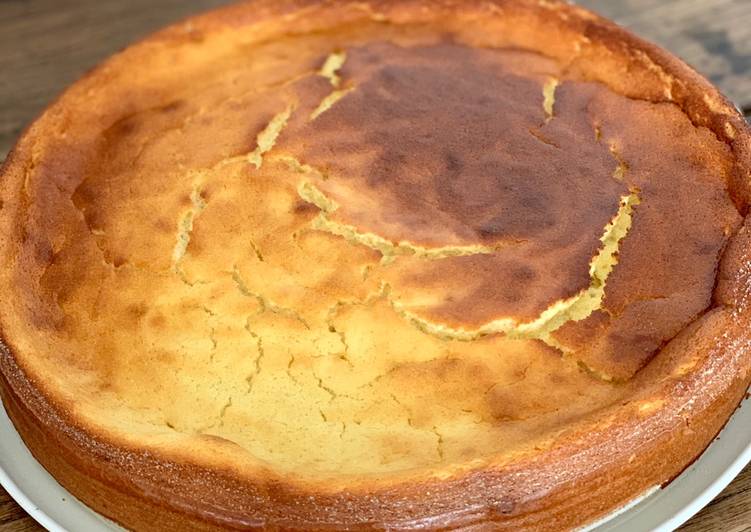 Recipe of Perfect Gâteau léger au fromage blanc