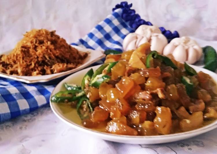 Kikil Pedas Manis bumbu Iris