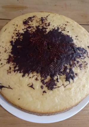 Una foto de Torta de vainilla, muy rica y fácil!!!