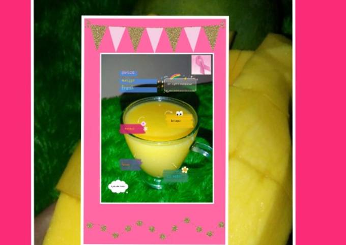 47.Jus Mangga Segar