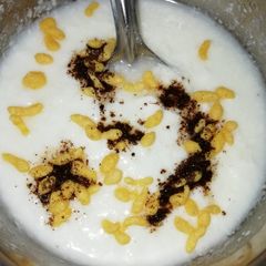 Boondi raita A picture of Boondi raita.