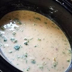 A picture of Fiesta Nacho Cheesy Broccoli Soup.