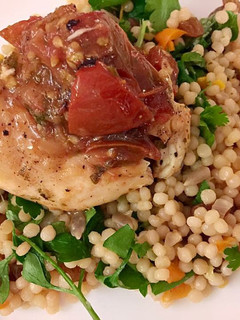 A picture of Vitality Israeli Couscous Chicken.