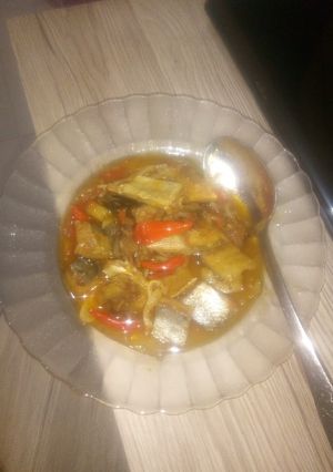 Foto resep Tumis Ikan asin pedas