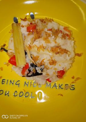 Foto resep Nasi liwet rice cooker