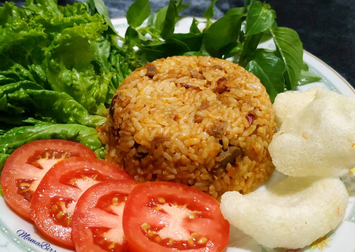 Nasi Goreng Rendang Simpel