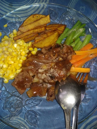 Langkah Mudah untuk Menyiapkan Resep Steak Sapi home made yang  Bikin Ketagihan Anti Ribet, Mantap